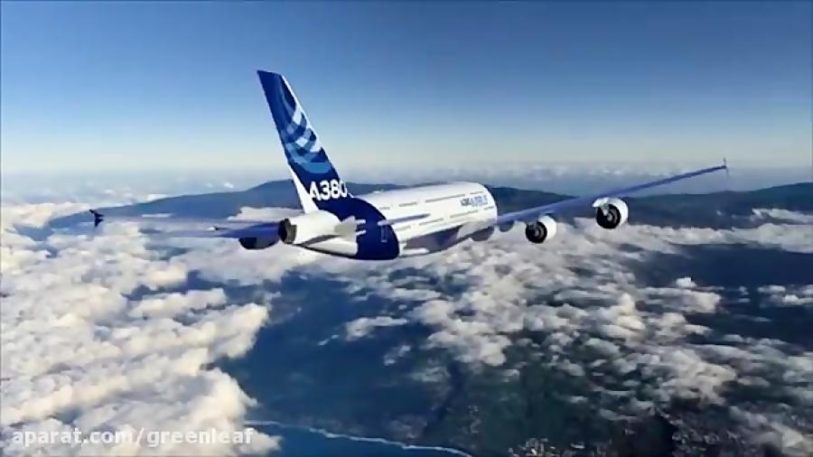 داخل کابین هواپیمای A380