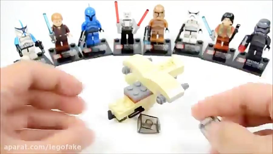 LEGO Sheng YuanStar Wars لگو استاروارز اناکین،کلون و..