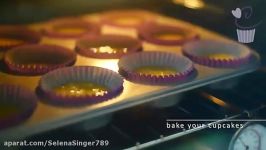 purple cup cakes