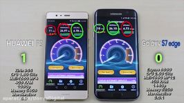 مقایسه Huawei P9 4GB RAM Samsung Galaxy S7 Edge