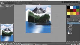 Krita 14 Krita meets Bob Ross 14. Son of a Gun