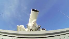 US Navy Laser Weapon System LaWS Live Firing