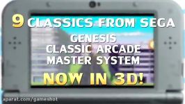 تریلر مجموعه بازی Sega 3D Classics Collection  گیم شات