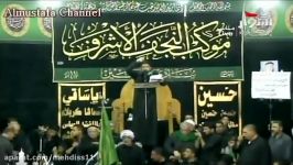 ابداع خادم الامام الحسین ماهر الشبلی لیلة 7 محرم 1435هـ