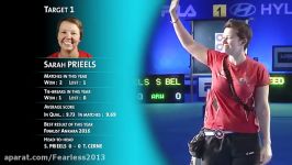 Sarah PRIEELS v Toja CERNE–Compound Womens Bronze Final