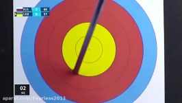 Ukraine v Russia –Recurve Mens Team Bronze Final Ankara