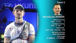 Massimiliano Mandia v Brady Ellison –Recurve Mens Bronz