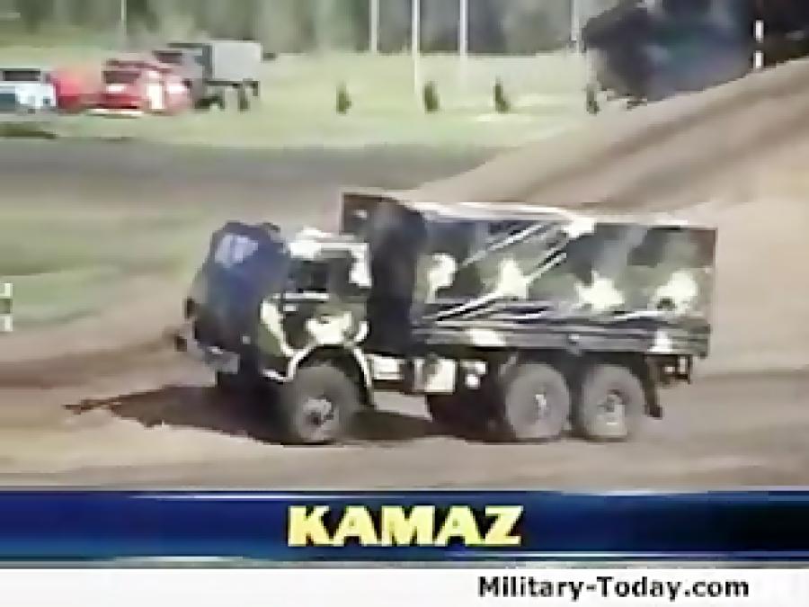 کامیون نظامی KamAZ 5350