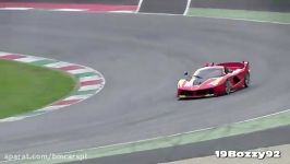 سه تا اولین فراری FXX K Racecars