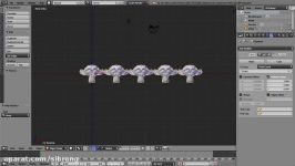 Blender B30 Blender 2.7 Tutorial #30 The Array Modifi