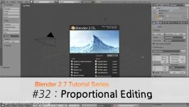 Blender B32 Blender 2.7 Tutorial #32 Proportional Edi