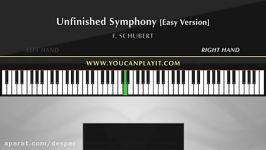 آموزش آهنگ Unfinished Symphony فرانتس شوبرت