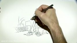 خلاصه ای زندگی دیگو پروتی به صورت نقاشی