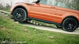 رنجروور Evoque Convertible  تست آفرود