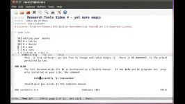 آموزش Emacs قسمت ششم