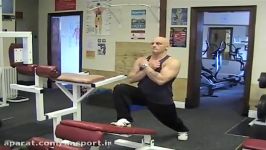 Decline Bench Bodyweight Lunge