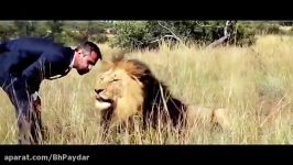 .Kevin Richardson playing Football with Wild Lions