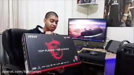 MSI GE72 6QF Apache Pro Gaming Laptop Unboxing and ...