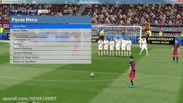 ضربه ازاد در pes 2016