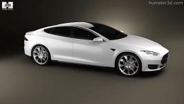 Tesla Model S 2012 by 3D model