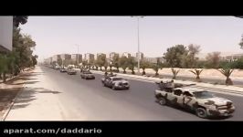 کاروان لشگر 102 ارتش سوریه در راه داریا جبهه النصره