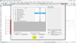 دوره مقدماتی آموزش نرم افزار ETABS ۲۰۱۵ جلسه دهم پارت1