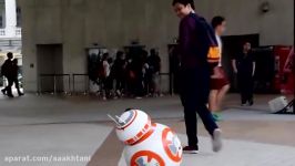 ربات BB8 جنگ ستارگان در خانه شما