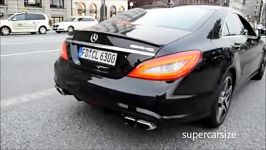 THE NEW Mercedes CLS 63 AMG  REVs + full throttle  YouTube