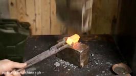 روش ساخت یک نوع انبر کوره کاری به روش آهنگری