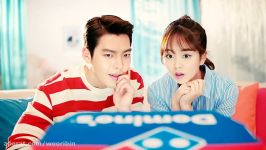 Kim WooBin Kim Sohyun Domino Pizza New TVCF