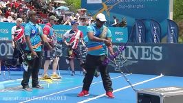 GreatBritain v India–Recurve Mens Team Bronze Final S1