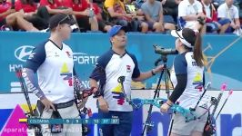 France v Colombia – Compound Mixed Team Gold Final S1