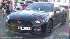 صدای اگزوز فورد موستانگ GT 2015