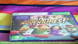 آنباکسینگ بازی kinect adventures