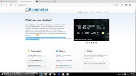 سفارشی سازی ویندوز Rainmeter