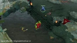 اجرای بازی Dota 2 پردازنده intel Pentium G3260