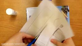 How to make a paper airplane Cardboard Glider  Test F