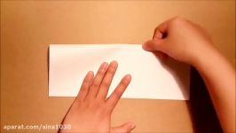 How to make a Jet Fighter paper airplane that FLIES