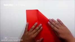 How to make a paper airplane that Flies  Best Origami