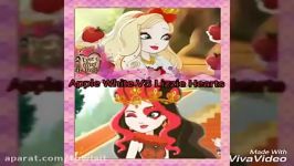 Apple White VS. Lizzie Hearts