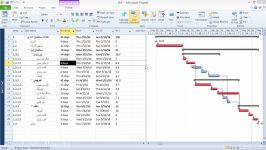 نمایش تاریخ به شمسی در نرم افزار Microsoft project