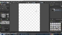 Krita 33 Krita tip 01. Monotone image with Transparenc