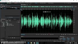 آموزش قسمت دوم نرم افزار Adobe Audition cc ۲۰۱۵