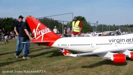 مدل کنترولی هواپیمای BOEING 747 400