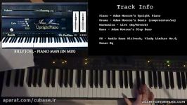 خرید Adam Monroe Music Upright Piano وی اس تی پیانو