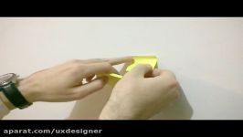 What is the correct way to peel a sticky note