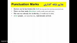 6E مهارتهای خواندن علائم نقطه گذاری Skills Punctuation