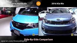 مقایسه 2016 HONDA FIT 2016 KIA RIO