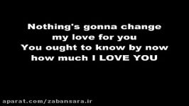 NOTHING S GONNA CHANGE MY LOVE FOR YOU  GEORGE BENSON