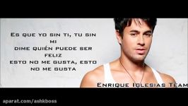 Enrique Iglesias Yo Sin Ti El Perdón  Song